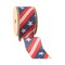 LaRibbons 2 1/2" Wired Ribbon | Stars/Stripes Bias Cut | 10 Yard Roll